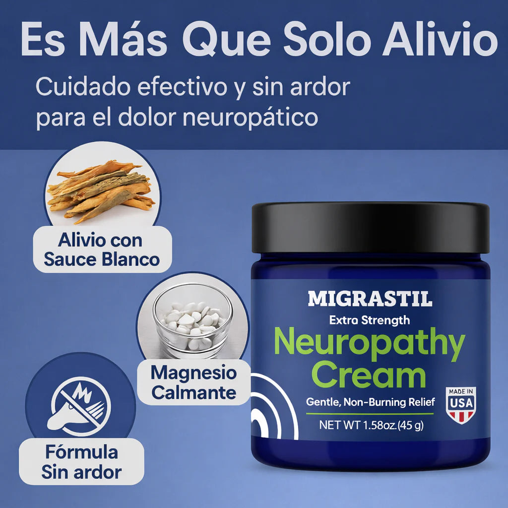 NEUROVÉRA™ – Crema especializada para hormigueo y ardor en pies y manos.