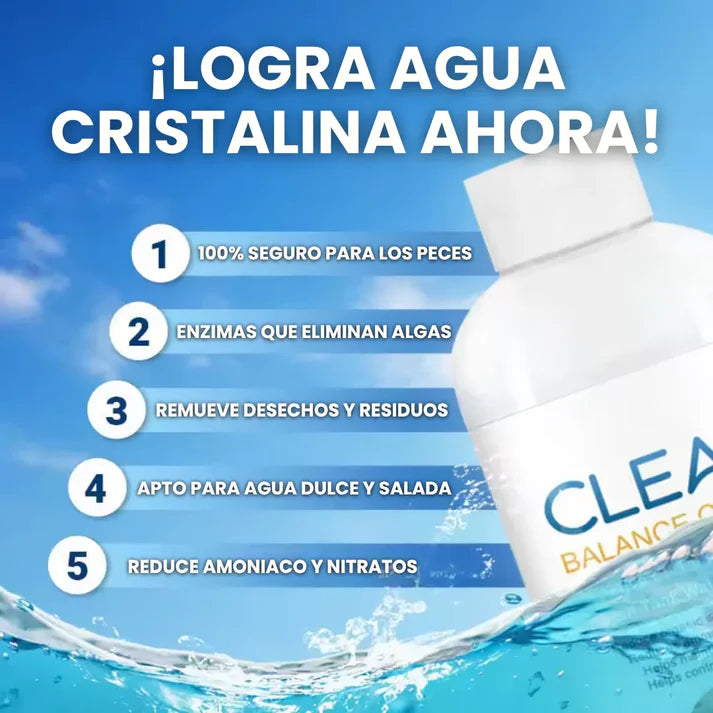 AquaClear Bio® – Agua cristalina y peces sanos en solo 48 horas