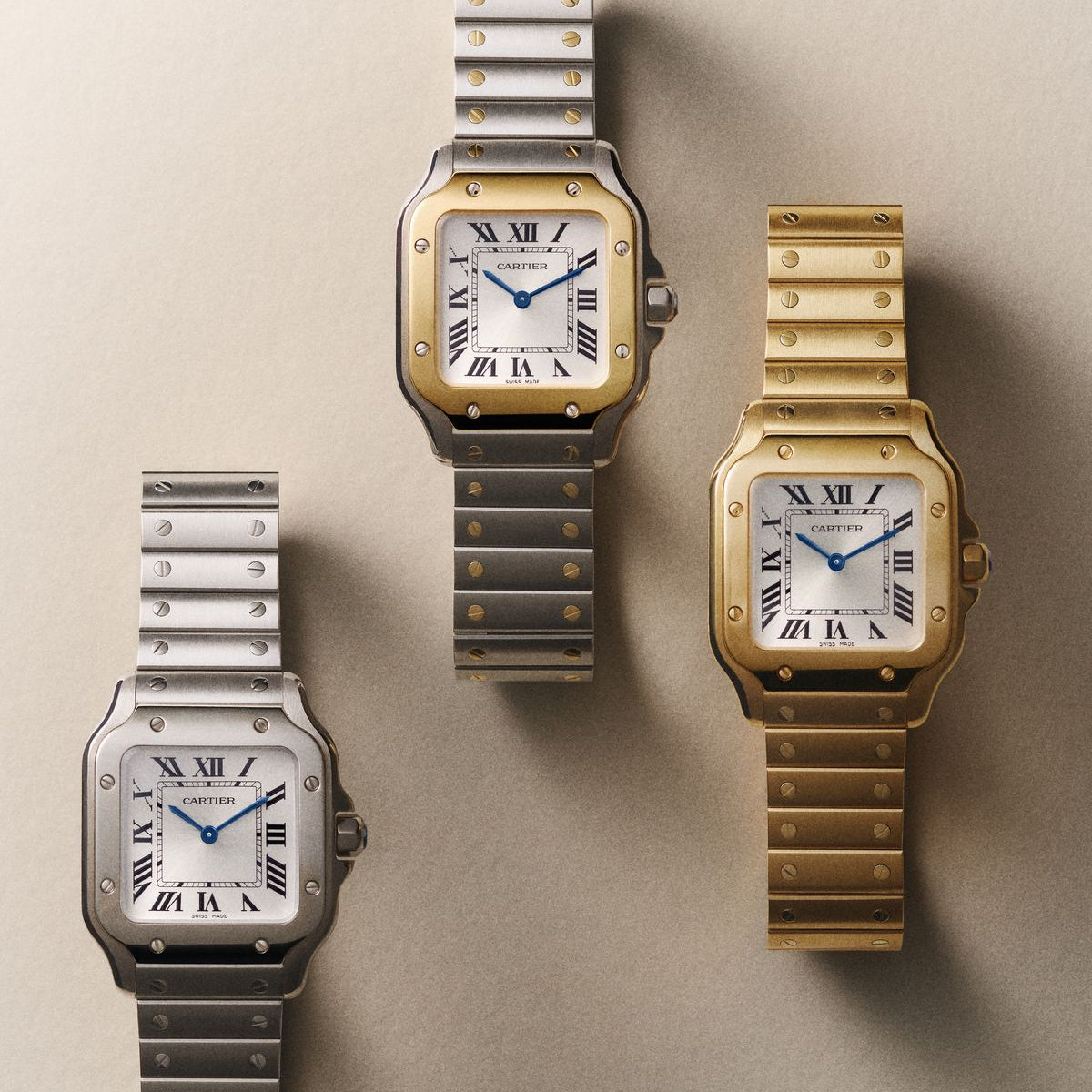 Reloj CartierSantos de lujo que eleva tu estatus desde el primer uso