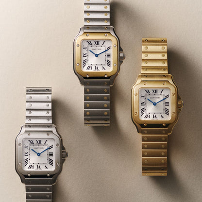 Reloj CartierSantos de lujo que eleva tu estatus desde el primer uso