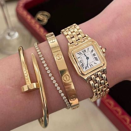 Reloj CartierSantos de lujo que eleva tu estatus desde el primer uso