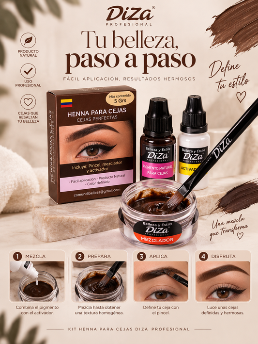 Henna - Dile adios a esas cejas calvas