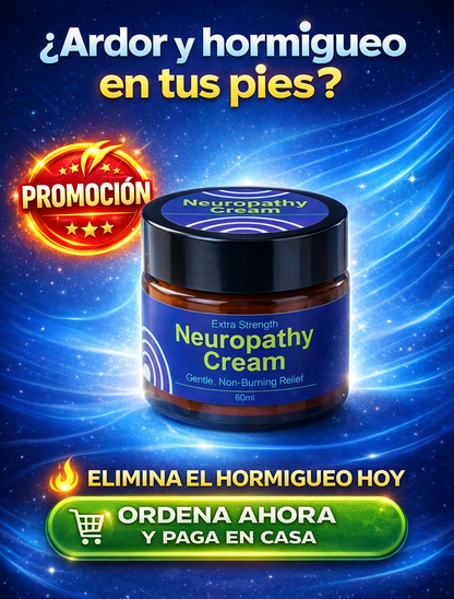 NEUROVÉRA™ – Crema especializada para hormigueo y ardor en pies y manos.