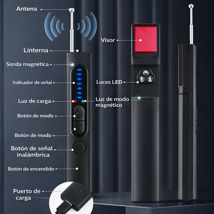 DETECTOR DE CAMARAS - Te pueden estar grabando en hoteles y Airbnb sin que lo sepas