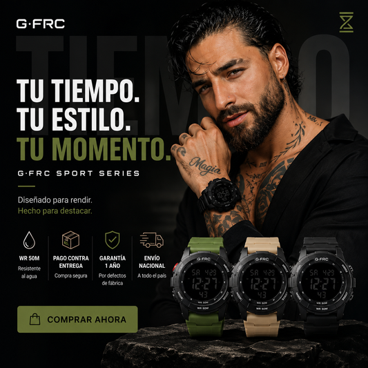 Reloj G-FRC - Garantia 1 año 🛡️