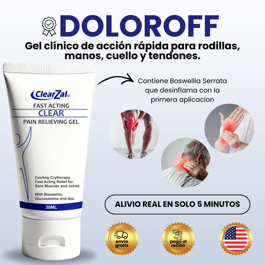 Gel DolorOff™ – Alivio Intenso del Dolor Articular, actúa directamente