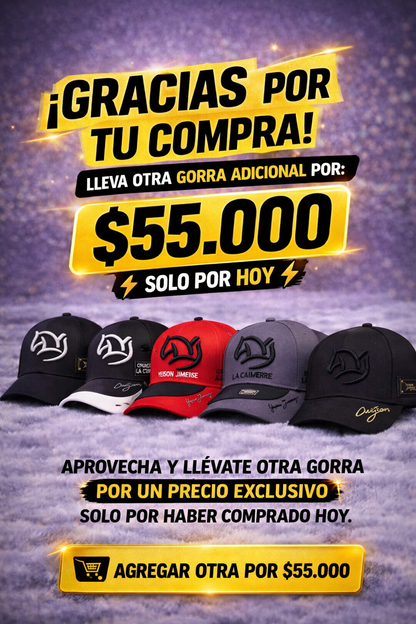 GORRA CRIADERO LA CUMBRE GRAN PROMOCION