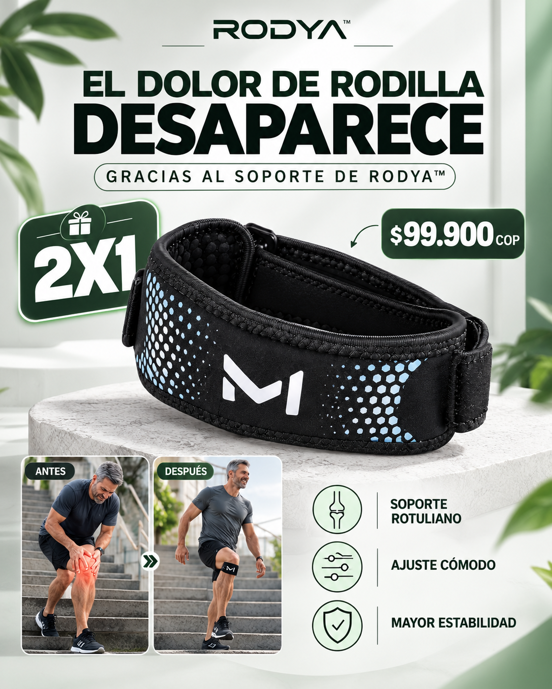 RODYA™ - Vuelve a subir escaleras sin pensarlo 2x1