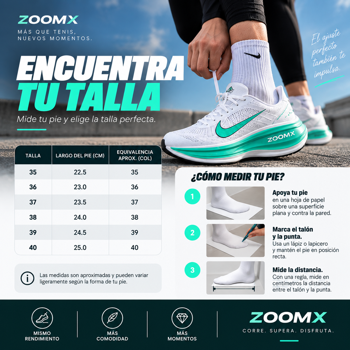 ZoomX: Corre Sin Límites