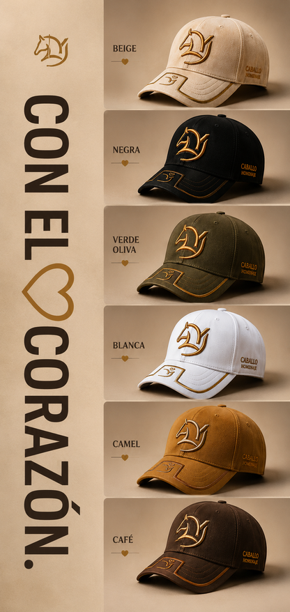 Gorra YJ Homenaje: El espiritu del caballo. El orgullo de nuestras raíces