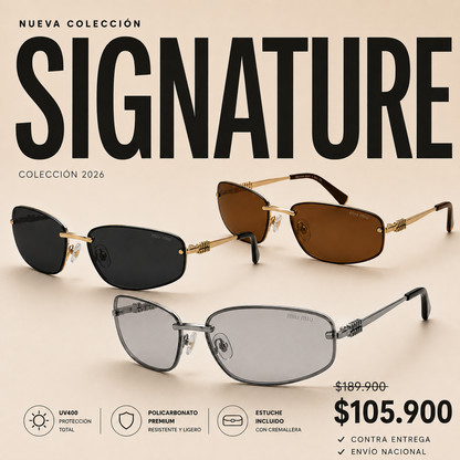Gafas Premium UV400 | Colección Signature