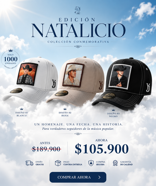 Gorra YJ edición Natalicio -