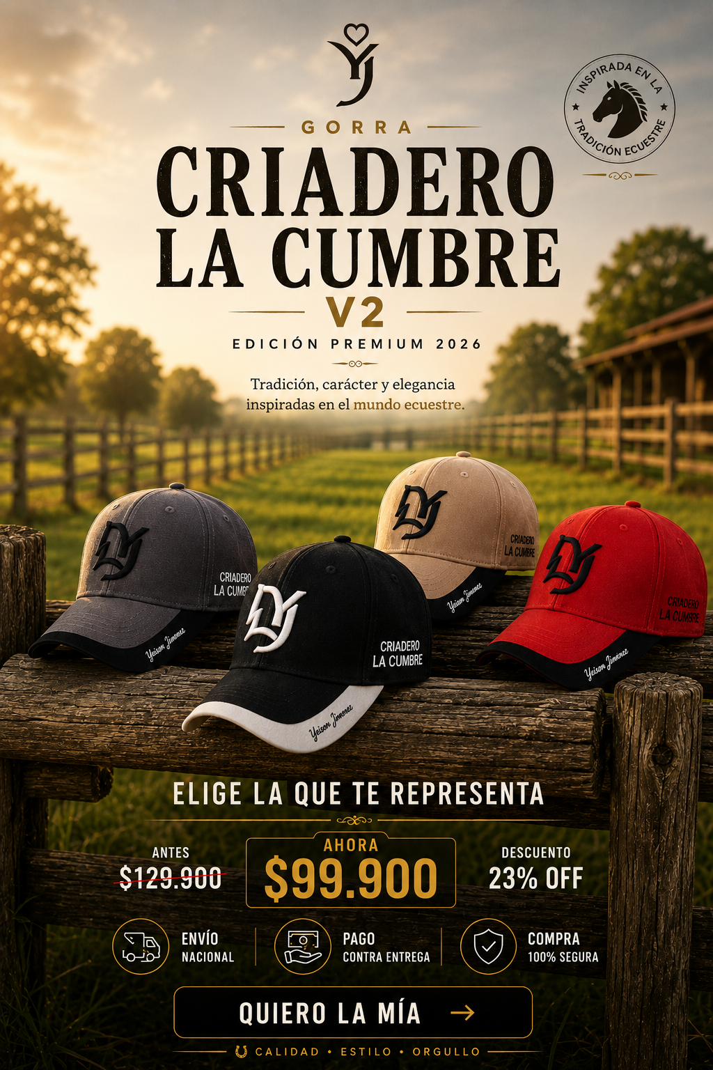 Gorra Criadero de la cumbre  - Edicion limitada
