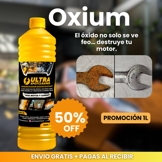 🚗🔥 OXIUM™ – Elimina Óxido y Manchas en 40 Segundos Sin Estregar
