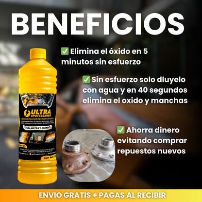 🚗🔥 OXIUM™ – Elimina Óxido y Manchas en 40 Segundos Sin Estregar