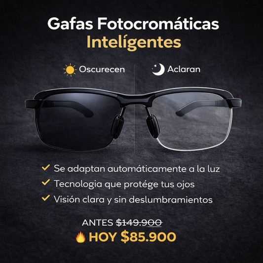 Gafas Fotocromáticas Inteligentes + regalo estuche y paño 💎