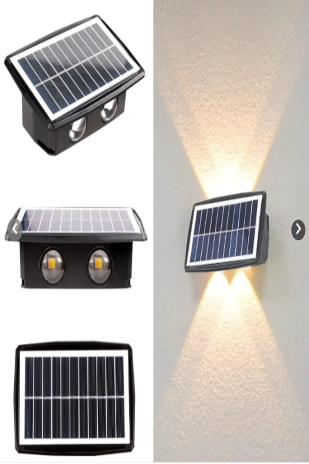 Lámpara Solar Inteligente con Sensor de Movimiento – ¡Se Recarga con el Sol! OFERTA 4x1